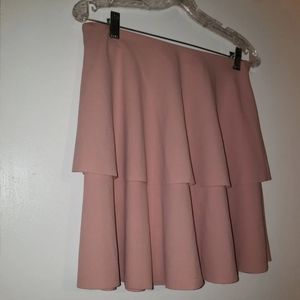 Pink Flare Skirt